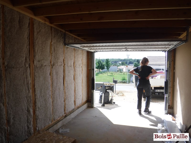 Extension pour un garage isolé à Marçay (86)
